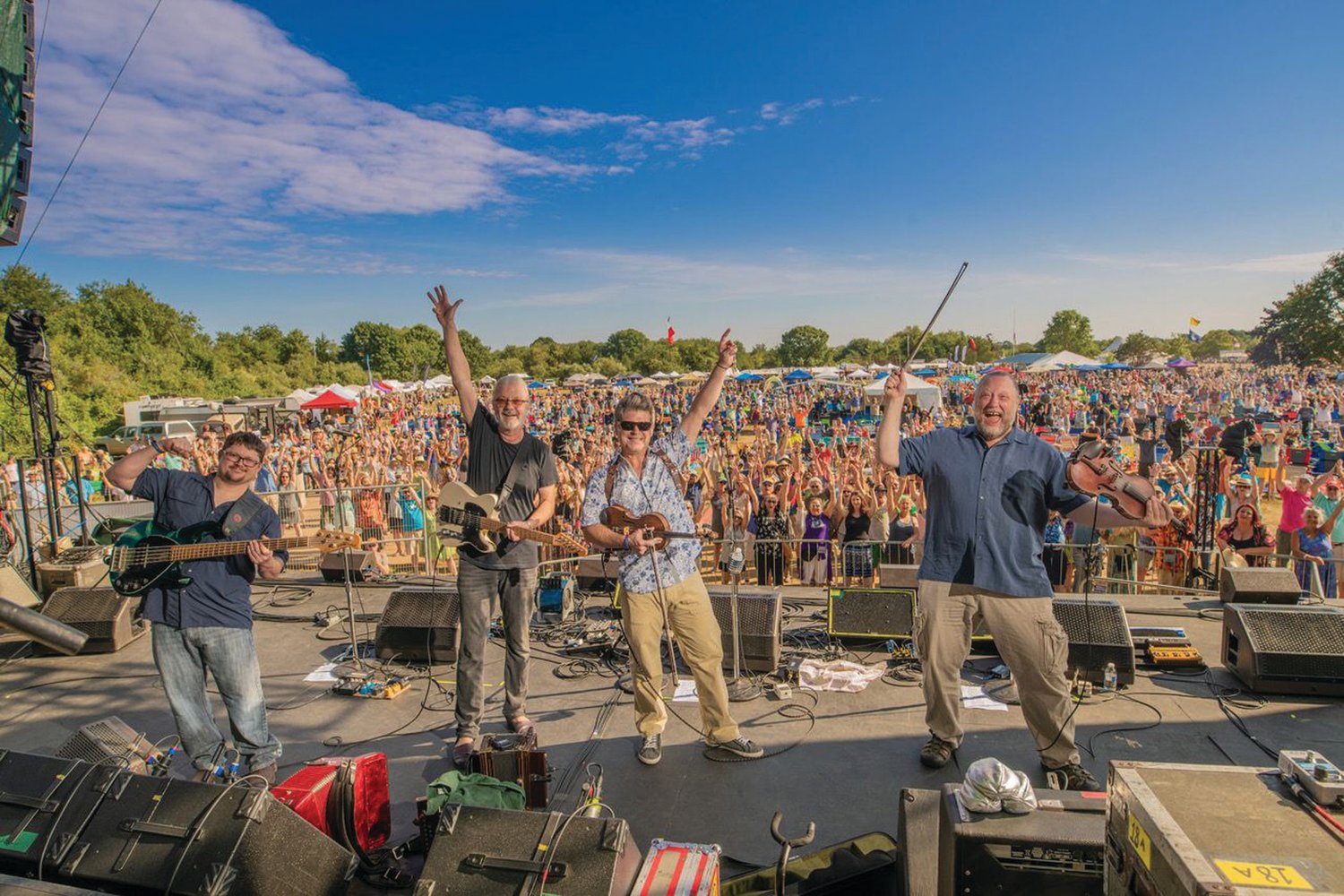 BACK IN RHYTHM: Rhythm & Roots, which has been going strong since 1998 under the direction of the Wentworth family, returns this year for three days of music in Charlestown.